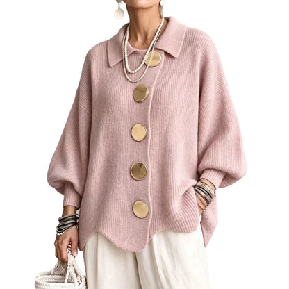 V-neck long sleeved women's top jacket